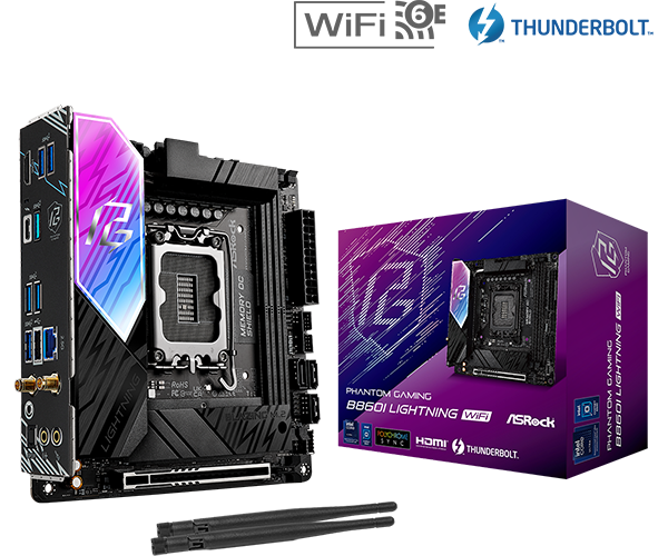 ASRock B860I WIFI マザーボード 本体 23ヶ月保証あり ASRock | B860I Lightning WiFi